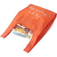 エコバッグ BURNT ORANGE 70884 1セット（6個入） 不二貿易（直送品）