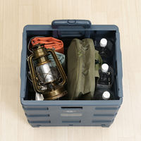 不二貿易 フォールディングキャリーカート L 蓋付き NV 86441 1個