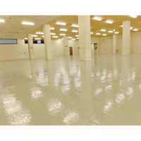 【業務用床塗料】水谷ペイント MIZTANI（ミズタニ）　ボウジンテックス#1000　No.24　アクアグレー　4kg　　1缶（直送品）