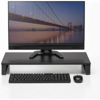 サンワサプライ 机上液晶モニタスタンド(D300mm・ブラック) MR-LC302BKN 1個（直送品）