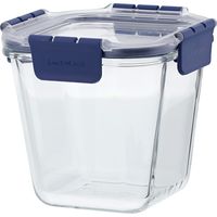 ベストコ 耐熱 オーブン調理 ガラス容器 保存容器 深型 スクエア 950ml LBG217 トップクラス ロック＆ロック（直送品）