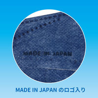 3D立体型マスク 標準 ネイビー 5枚入 10袋セット DN05-10-AS 1セット（10袋） エスパック（直送品）