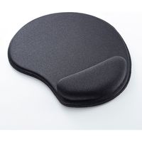 サンワサプライ 低反発リストレスト付きマウスパッド（抗菌） MPD-MU4BK 1個（直送品）