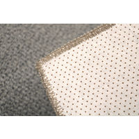 スミノエ BIGSIZERUG 抗菌・抗ウィルス ラグ Ｍマチェ 1500×1500mm ネイビー 1枚（直送品）