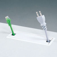 サンワサプライ eデスク（Wタイプ） 幅1800×奥行800×高さ700mm ED-WK18080N 1台（直送品）