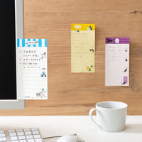 デザインフィル 付せん紙やることL オジサン柄 11763006 1セット(1パック×3)