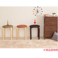 【軒先渡し】ヤマソロ パセリ スツール ファブリックブラック 1セット（5脚入）（直送品）