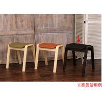 【軒先渡し】ヤマソロ パセリ スタックスツール ファブリックブラック 1セット（4脚入）（直送品）