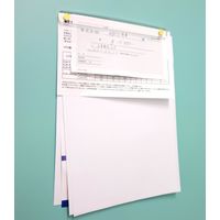 コクヨ マグネットバー 強力タイプ クリヤー 200×21.5mm 黄 マク-T201NY 1セット（3本）