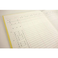 コクヨ 家計簿 B5 無線とじ スイ-130 1セット(1冊(64枚入)×3)