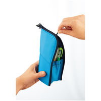 コクヨ ペンケース<ネオクリッツ> ブルー×ネイビー F-VBF180-3 1セット(1個×3)