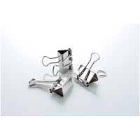 コクヨ（KOKUYO） ダブルクリップ<Scel-bo> 中 シルバー 業務用 1/2BOX クリ-JB34C 1箱（100個入）（直送品）