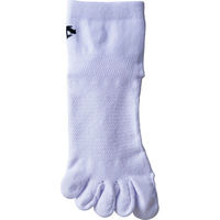 DESCENTE(デサント) ソックス バレーボール 5本指スーパーショートソックス 23-25 WHT DVB9135（直送品）