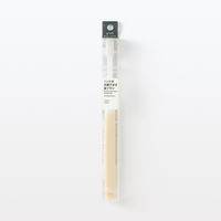 無印良品 ヘッドが交換できる歯ブラシ イエロー ふつう 全長184mm 良品計画