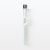 無印良品 ヘッドが交換できる歯ブラシ 部分みがき用ヘッド ブルー ふつう 全長184mm 良品計画