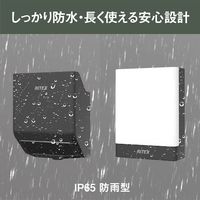 ムサシ 乾電池式 無線連動 チャイム&ライト(受信型)+センサー(送信型)セット W-670 1台 521-7426（直送品）