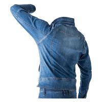 イーブンリバー ストレッチデニムブルゾン X9 ビンテージブルー L USD907-79-L 1着（直送品）