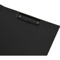 ナカバヤシ ダブルストッパーファイル 二つ折り ダブルとじ具 A4/A3兼用 ブラック CH-9030D 1セット(1冊×2)