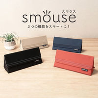 ナカバヤシ スマウス マウスパッド付きマルチケース テラコッタレット SMMC-01R 1個