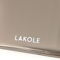 【LAKOLE/ラコレ】 クリアカードファイル グレー
