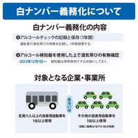 シバセ工業 アルコール検知器用ストロー 4.5mm×7cm ストレート 裸 1箱（2000本入）