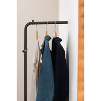 東谷 ROOM ESSENCE ハンガー 幅405×奥行355×高さ1675mm ダークグレー MIP-70DGY 1台（直送品）