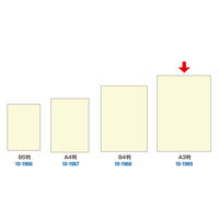 ササガワ 手作り賞状作成用紙 クリーム A3判 10-1969 1冊(10枚)