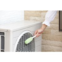 山崎産業 バスボンくん おててスッキリブラシ抗菌短柄 グリーン 1本