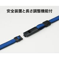 オープン工業 吊り下げ名札 リール式 アーバン ソフト 黒 NU-3P-BK 1枚