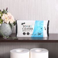昭和紙工 ラク楽LIFE流せるトイレクリーナー 4957434010265 1個(24枚)
