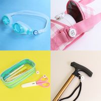 KAWAGUCHI プチッとネーム レッド 10-078 1個