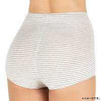 ピジョン 産後 おなか+ヒップすっきりショーツ グレー&ブラック M 2枚組 166081 1箱(2枚入)（直送品）