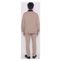 ボンマックス ユニセックスカーディガン ベージュ 3L BKJ0703 1着（直送品）