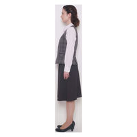 ボンマックス ベスト ベージュ×ネイビー 19号 AV1295 1着（直送品）