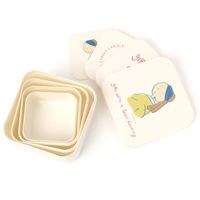 （世界の名作）ランチコンテナ4点セット 真珠の耳飾り LAKOLE/ラコレ