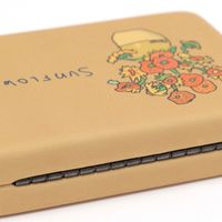 （世界の名作）ハード小物ケース ひまわり LAKOLE/ラコレ