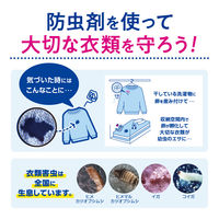 ミセスロイド防虫カバー コート・ワンピース用 1年防虫 金木犀の香り 1袋（3枚入） 白元アース