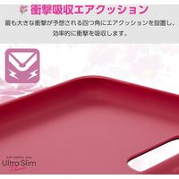 arrows We2 ケース レザー 手帳型 超軽量 薄型 花柄 ディープピンク PM-F241PLFUJPND エレコム 1個