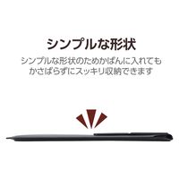 11インチ iPad Pro (M4) ケース レザー スリップインタイプ 黒 TB-A24PMPPLS2BK エレコム 1個（直送品）
