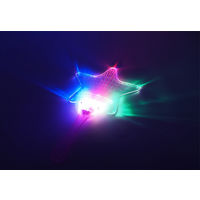 三洋堂 光るピカピカスターうちわ 1袋（12個）