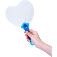 三洋堂 光るピカピカハートうちわ 1袋（12個）