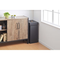 SANKA パッと組み立てフタ付きゴミ箱 40L 2台入 ブラック DBFG-40BK 1ケース(10セット入)（直送品）