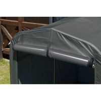 SANKA 簡易万能ガレージ 小 PVC BGC-PVC02GY 1台（直送品）