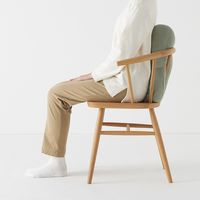 無印良品 背当てにもなるやわらかマルチミニクッション 49×22×15cm ミントグリーン 良品計画