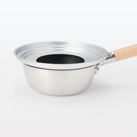 無印良品 アルミ 蒸篭（せいろ）用 受け台 直径20-24cmフライパン対応 1セット（1個×5） 良品計画