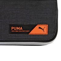 クツワ PUMA(プーマ) デスクオーガナイザー ペンケース ブラック PM506BK 1セット(3個)（直送品）
