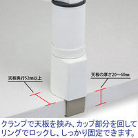 アスカ テレホンスタンド フレックス ハイタイプ 幅200×奥行373×高さ577mm TS9802 1台（わけあり品）