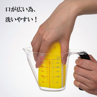 貝印 計量カップ 300ml 斜め 目盛り付き 日本製 DH8127 1個