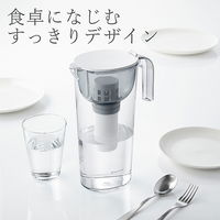 三菱ケミカル・クリンスイ ポット型 浄水器 どこでも置けるスマートサイズ CP503-GR カートリッジ1個付