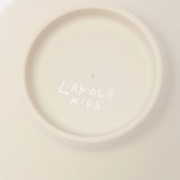 らこれキッズ お茶碗 アイボリー LAKOLE/ラコレ